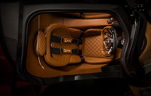 Суперкар, supercar, вид сверху, салон автомобиля, De Tomaso, 2019, De Tomaso P72, De Tomaso Automobili …