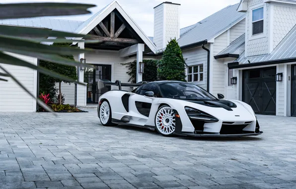 McLaren, Cars, White, Forged, Айртон Сенна, Ayrton Senna, Tuning Car, Racing Car