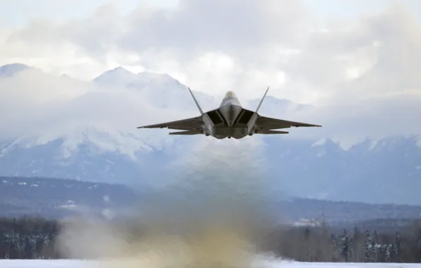 F-22, Raptor, ВВС США, Lockheed/Boeing, многоцелевой истребитель пятого поколения