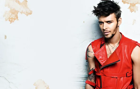 Картинка взгляд, красный, страсть, мужчина, Макс Барских