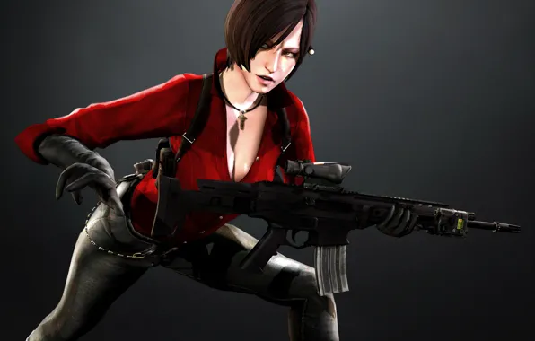 Resident Evil, карабин, rifle, Ada Wong, ACW-R