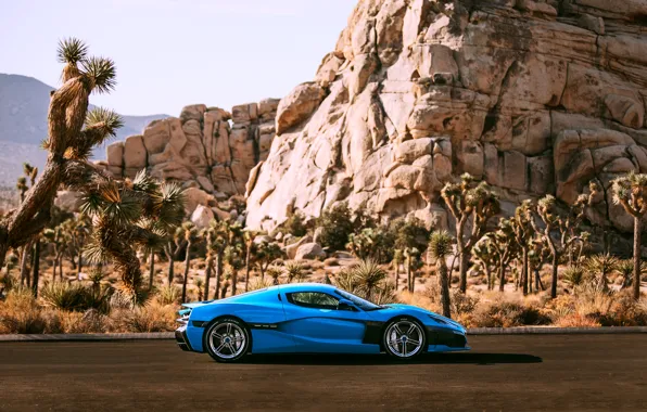 Electric, Rimac, side view, Concept Two, Rimac C_Two