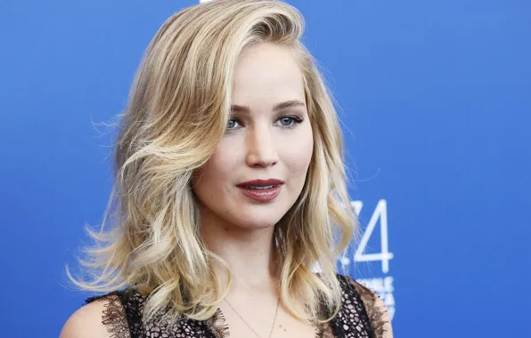 Взгляд, поза, макияж, актриса, look, pose, actress, Jennifer Lawrence
