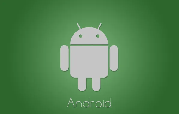 Картинка green, минимализм, android, tech, google