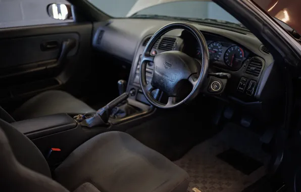 Картинка Nissan, GT-R, Skyline, R33, Nissan Skyline GT-R, car interior