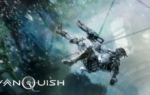 Падение, ps3, Vanquish, Platinum Games, Sega, Shinji Mikami, sam gideon