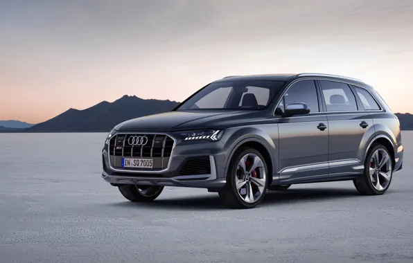 Audi, TDI, кроссовер, SQ7, 2019