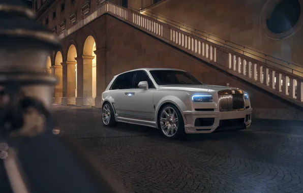 Rolls-Royce, White, 4x4, Spofec, Cullinan