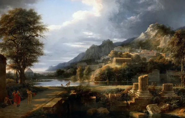 Картинка картина, живопись, painting, художник Пьер де Валансьен