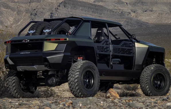 Concept, power, Silverado, exterior, 2021, The Chevy Beast, Chevrolet Beast