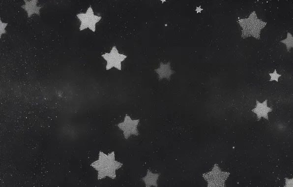 Звезды, обои, черный, звезда, серебро, wallpaper, silver, серебрянный