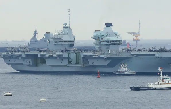 Авианосец, HMS Queen Elizabeth, Королевский Флот Великобритании