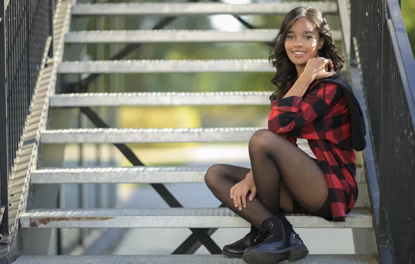 Картинка девушка, улыбка, Majda