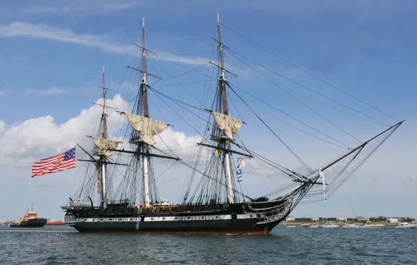 Фрегат, парусный, USS Constitution