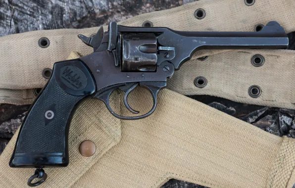 Картинка револьвер, 1944, Webley, Mark IV
