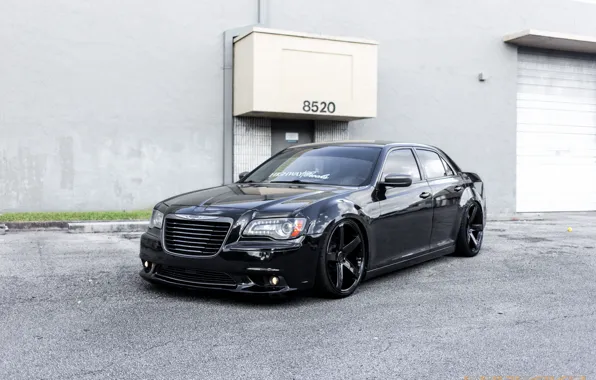 Картинка Chrysler, 300C, Black, Wheels, Concavo