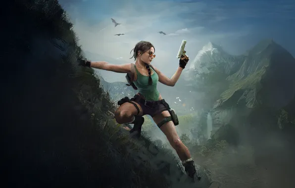 Картинка lara croft, unknown, exploring