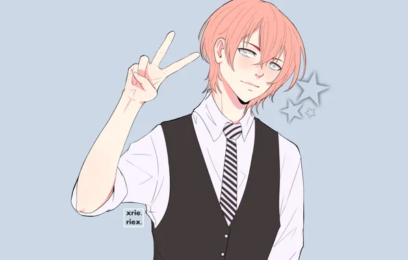 Фон, знак, рука, парень, Поющий принц, Uta no Prince-sama