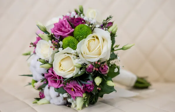 Розы, bride, Wedding, свадебные букеты, bridal bouquets