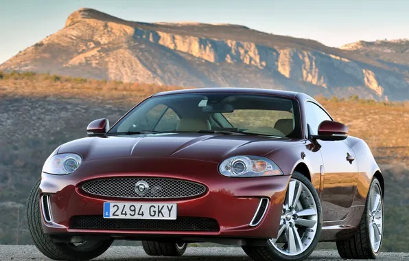 Горы, jaguar, coupe