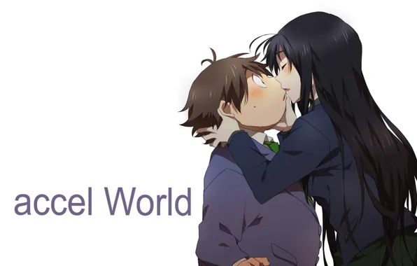 Love, game, mecha, anime, pretty, kiss, brunette, queen