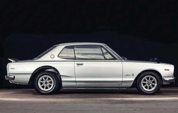 Авто, Машина, Серый, Ниссан, Nissan, Автомобиль, 2000, Skyline