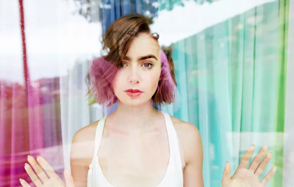 Картинка актриса, фотосессия, lily collins, лили коллинз, Yahoo