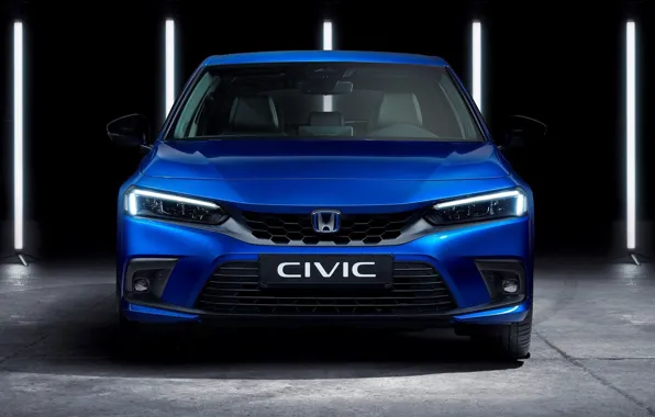 Картинка вид спереди, экстерьер, Honda Civic