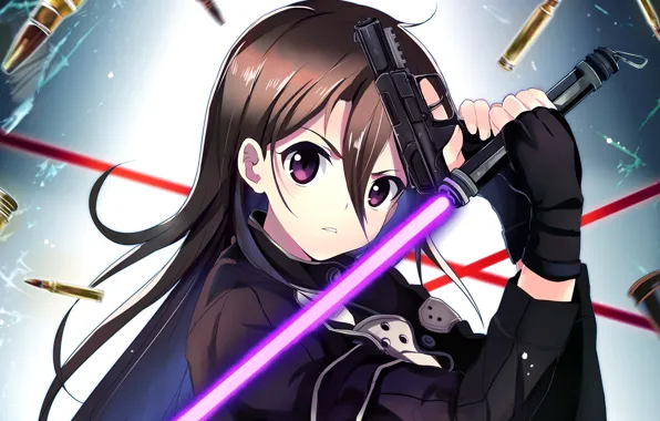 Аниме, арт, Мастера меча онлайн, Sword Art Online, Кирито