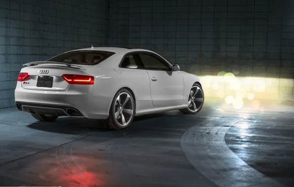 Картинка Audi, Ауди, белая, white, Купэ