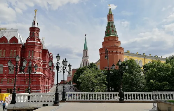 Москва, охотный ряд, красная площадь