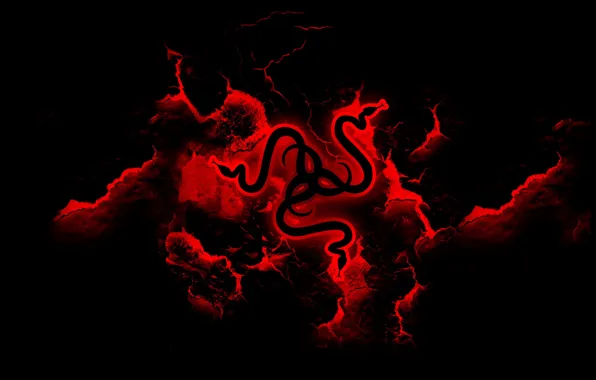 Картинка Red, Logo, Razer, Desktop Wallpaper