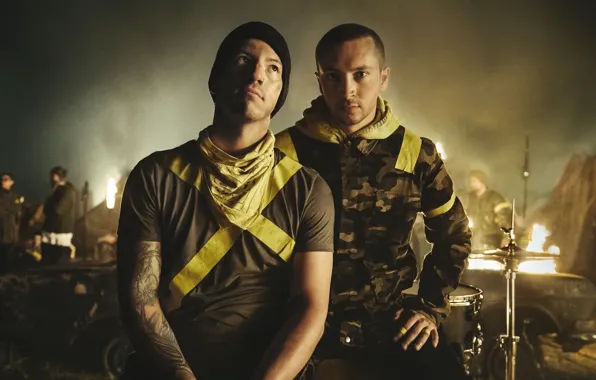 Группа, Twenty One Pilots, Джош Дан, Тайлер Джозеф, Tyler Joseph, Joshua Dun