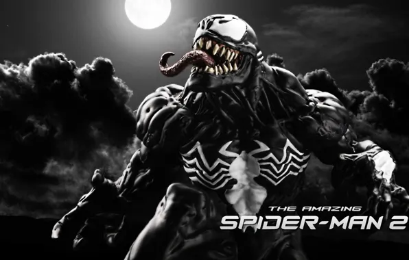 Картинка fan art, Marvel Comics, Venom, The Amazing Spider-Man 2, Eddie Brock, Symbiote