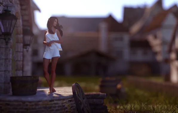 Fantasy, Render, Elf