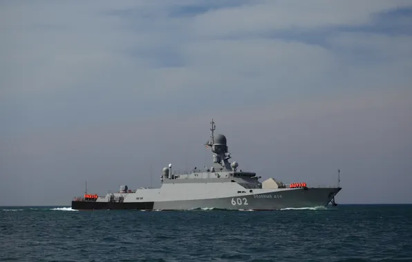 Корабль, ВМФ, ракетный, малый, Черное море, Зеленый Дол