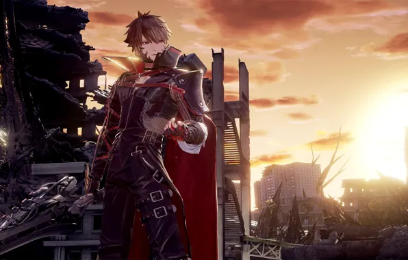 Город, парень, разрушен, Male Protagonist, CODE VEIN