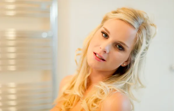 Девушка, голая, Girl, Эротика, Boobs, Blonde, Erotic, Tits