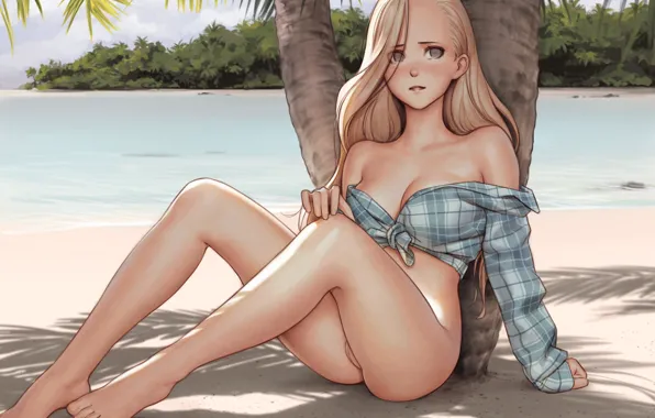 Pussy, boobs, breast, blush, anime, tits, vagina, chest