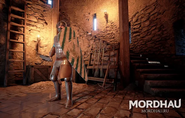 Mordhau, средневековый экшен, многопользовательский средневековый экшен, воин средневековья