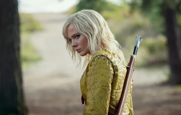 Картинка оружие, меч, профиль, сериал, Ведьмак, The Witcher, 4 сезон, Цири
