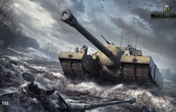 Games, worldoftanks, Marm, т95
