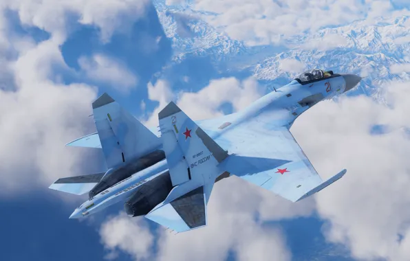 СССР, ОКБ Сухого, Су-27СМ3, Многоцелевой истребитель, Павел Осипович Сухой