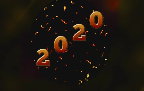 Праздник, Новый год, 2020