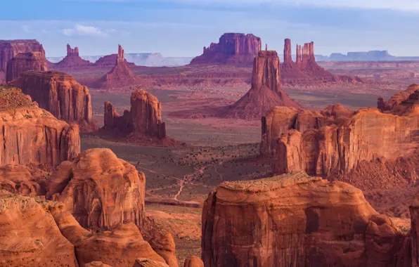 River, united states, Big canyon, erosion by water, erosion by wind