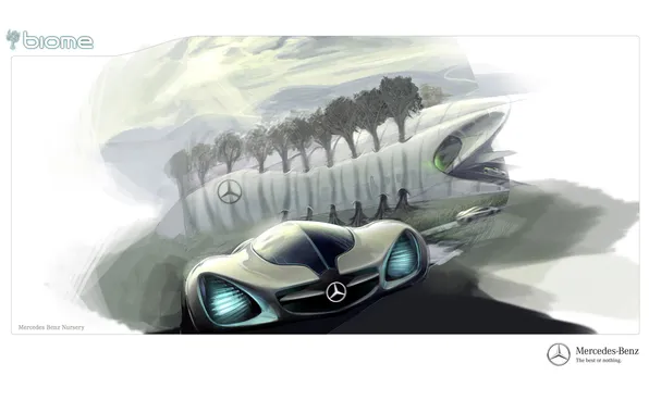 Картинка Concept, Mercedes, Benz, Biome