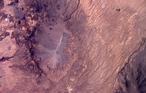 Картинка Earth from space, Chad, Crater