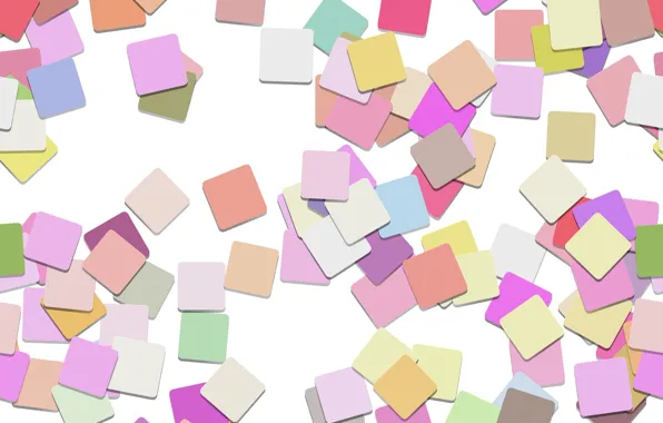 Абстракция, белый фон, геометрия, background, squares