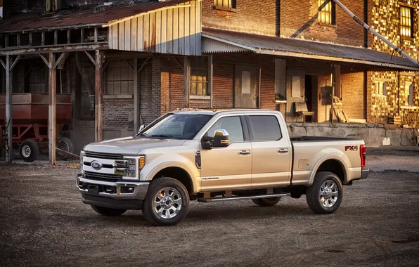 Ford, форд, пикап, Super Duty, F-350, Crew Cab, 2016