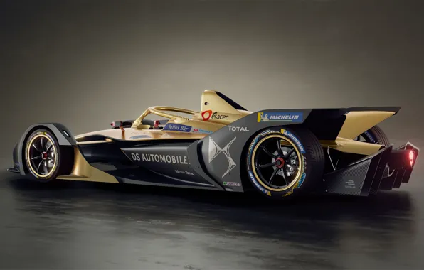 Вид сбоку, 2018, Formula E, DS Automobiles, DS E-Tense FE 19